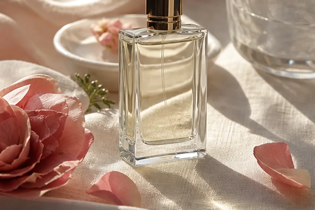 Authentische Beauty-Routine passend zum Thema Eau de Parfum bei warmem Wetter