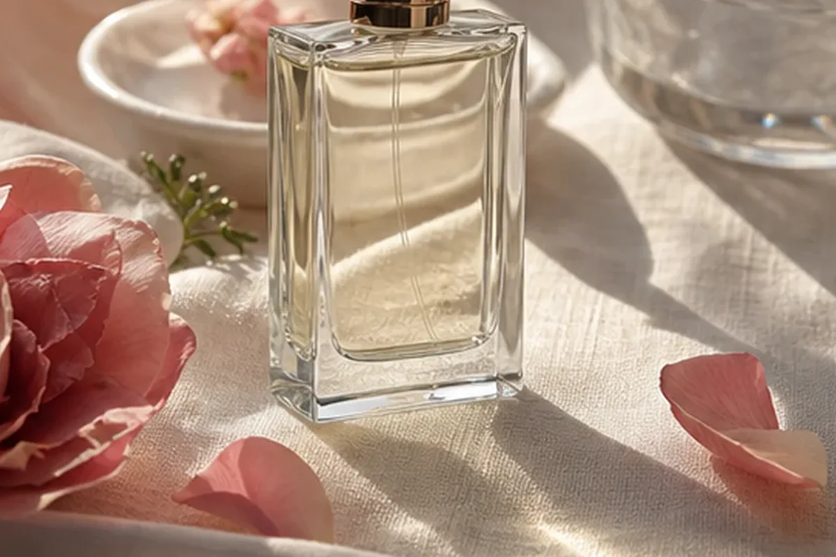 Authentische Beauty-Routine passend zum Thema Rosenduft bei kleinem Budget
