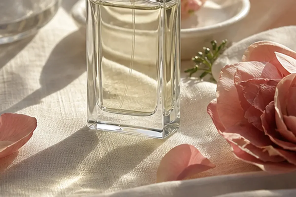 Authentische Beauty-Routine passend zum Thema Rosenduft bei kleinem Budget