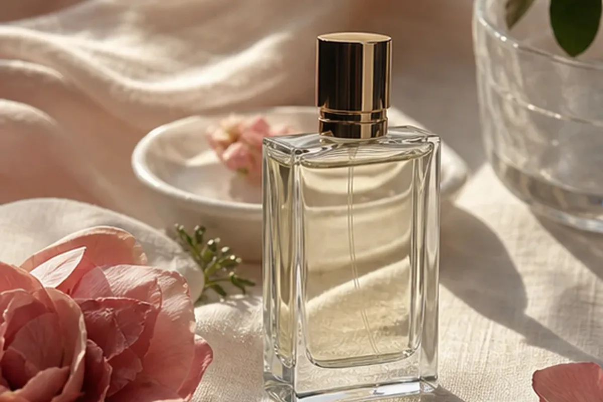 Authentische Beauty-Routine passend zum Thema Büroduft bei warmem Wetter