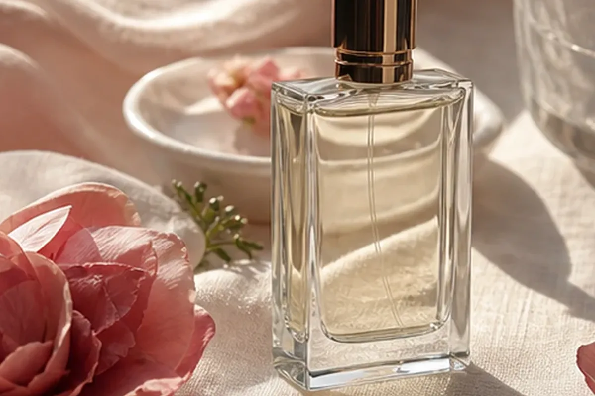 Authentische Beauty-Routine passend zum Thema Büroduft für einen minimalistischen Stil