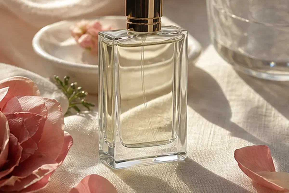 Authentische Beauty-Routine passend zum Thema Blumiger Duft bei kaltem Wetter