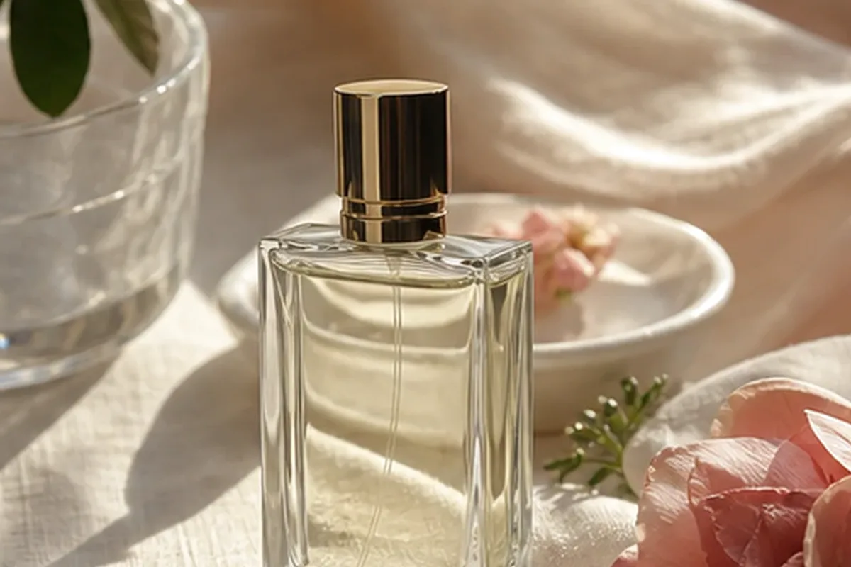 Authentischer Wohlfühlmoment passend zum Beauty-Thema Winterparfum mit langer Haltbarkeit