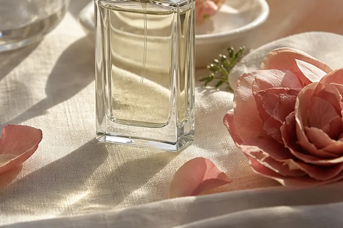 Authentischer Wohlfühlmoment passend zum Beauty-Thema Nischenduft für sensible Nasen