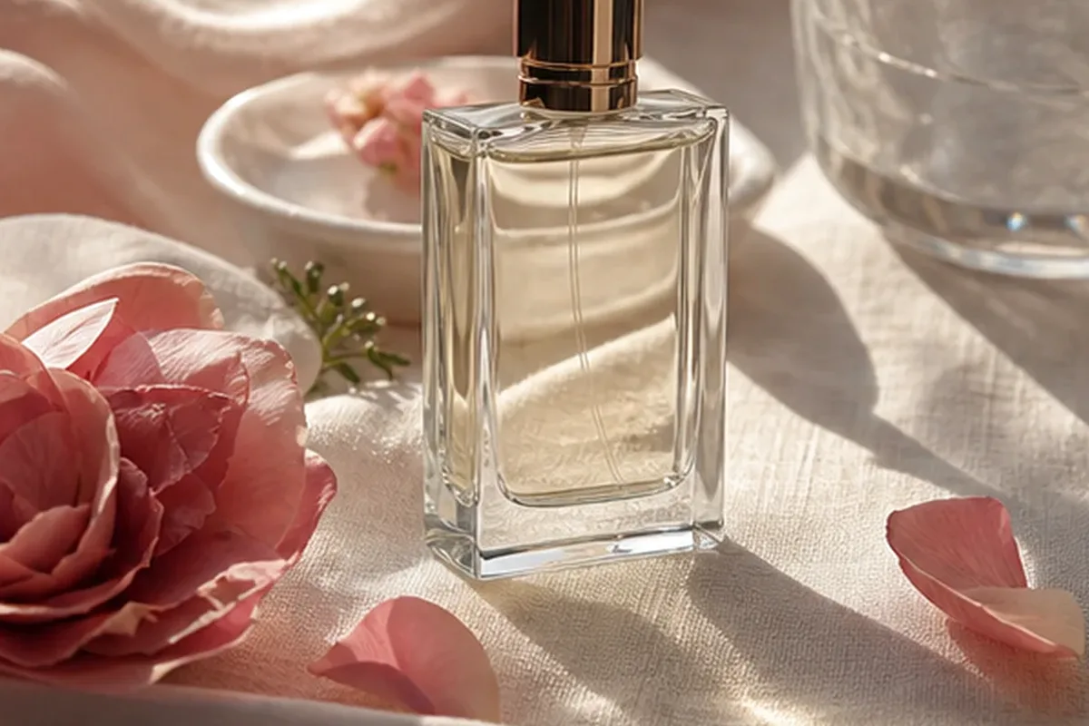 Authentischer Wohlfühlmoment passend zum Beauty-Thema Moschusduft bei warmem Wetter