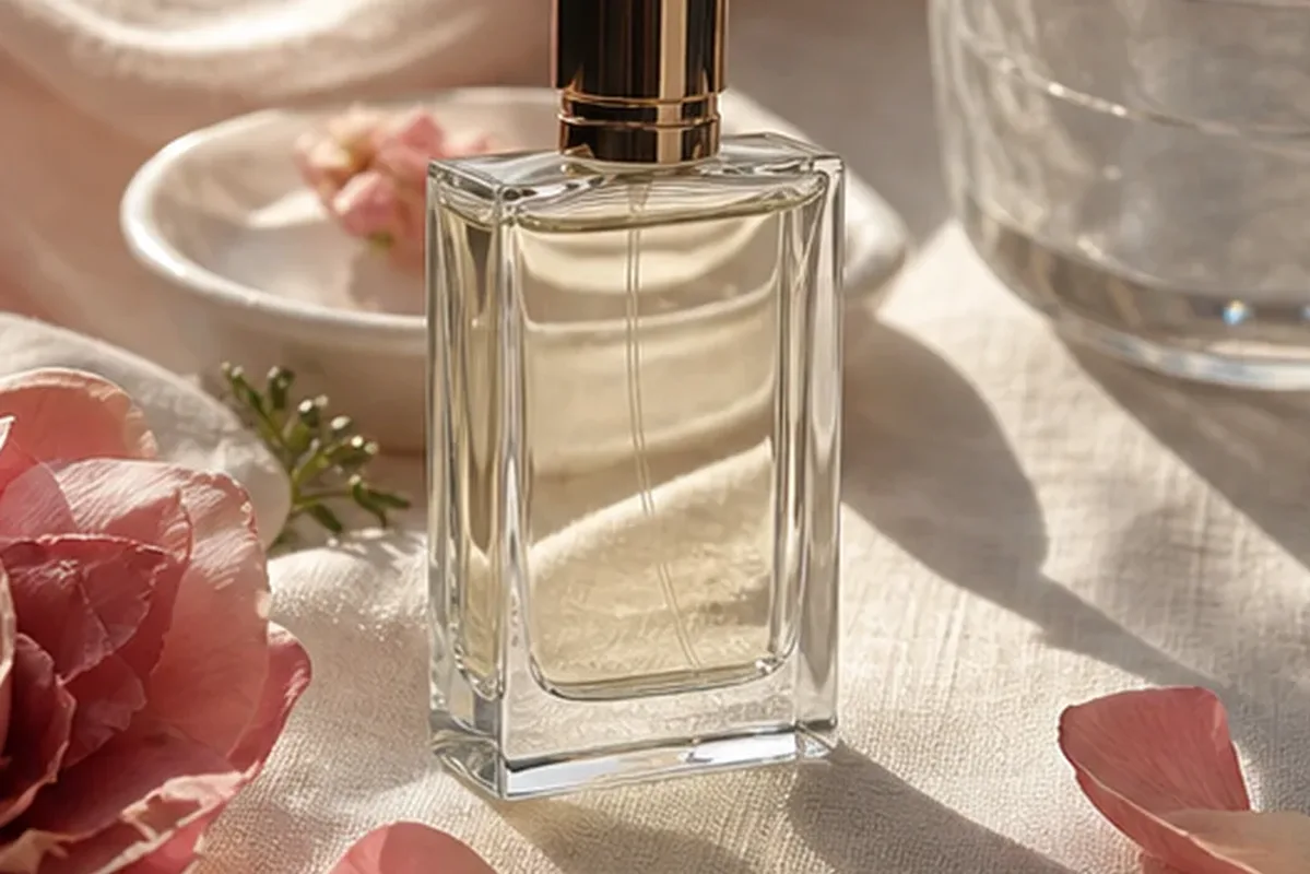 Hochwertige Beauty-Inszenierung zu Auswahlkriterien für Nischenduft für einen eleganten Stil