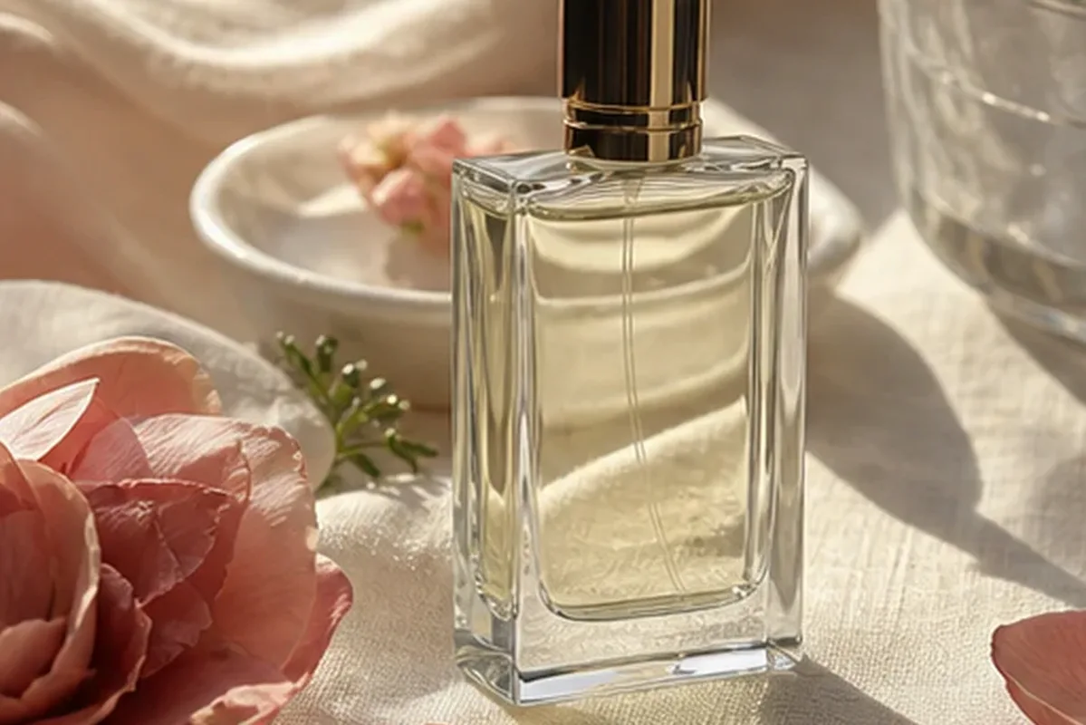 Authentischer Wohlfühlmoment passend zum Beauty-Thema Moschusduft bei warmem Wetter