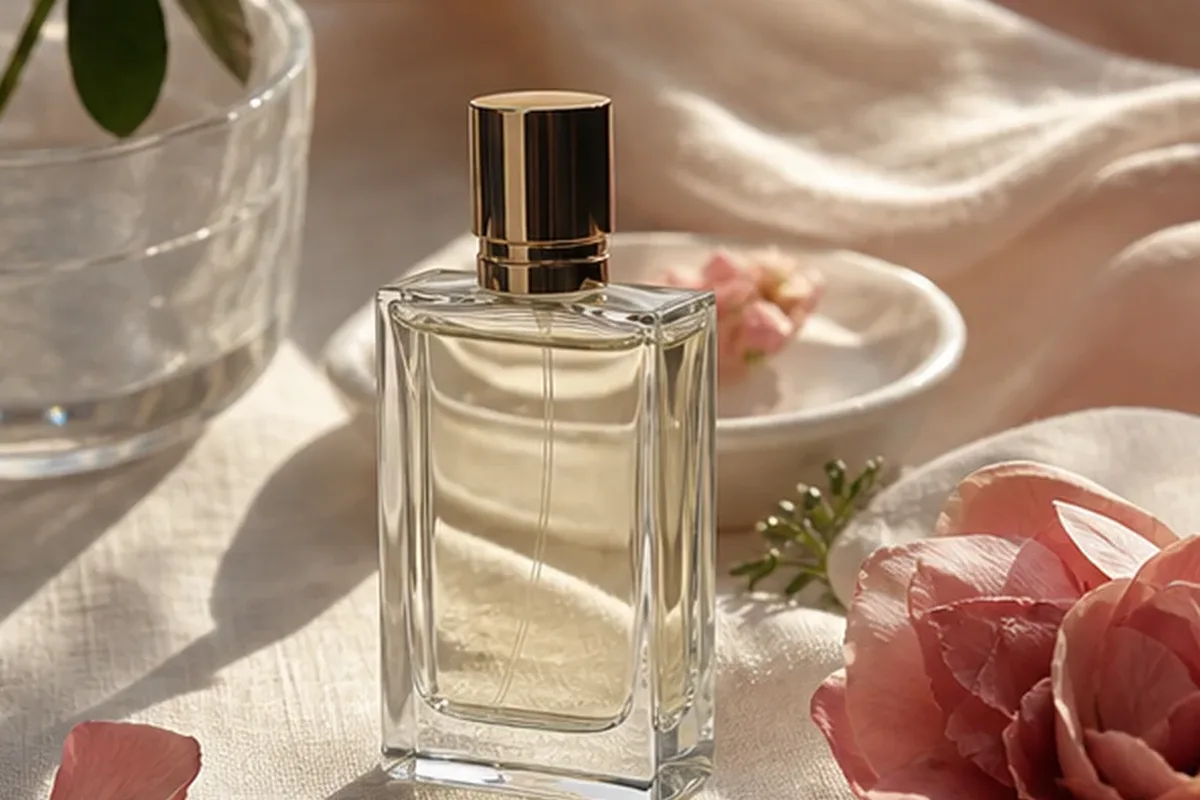Redaktioneller Beauty-Moment zur Ausgangslage bei Moschusduft bei kaltem Wetter