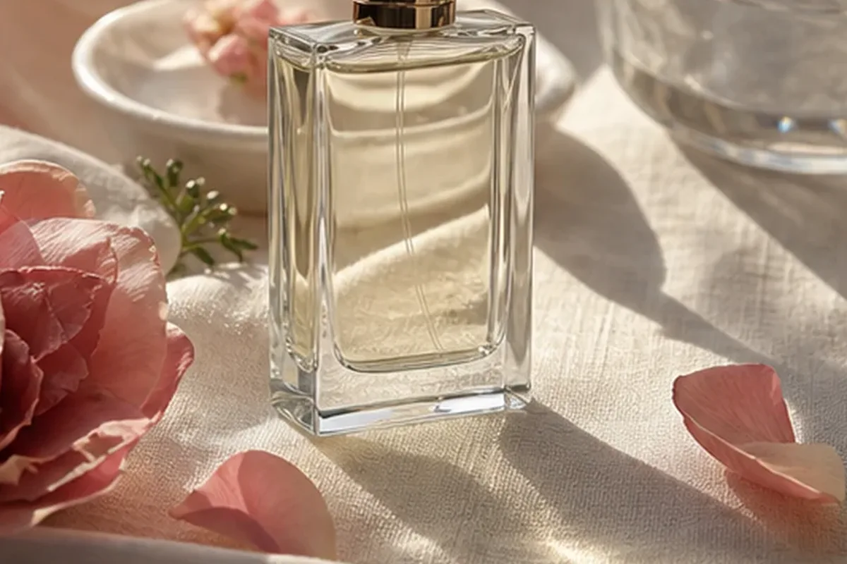 Authentischer Wohlfühlmoment passend zum Beauty-Thema Frischer Duft bei kaltem Wetter