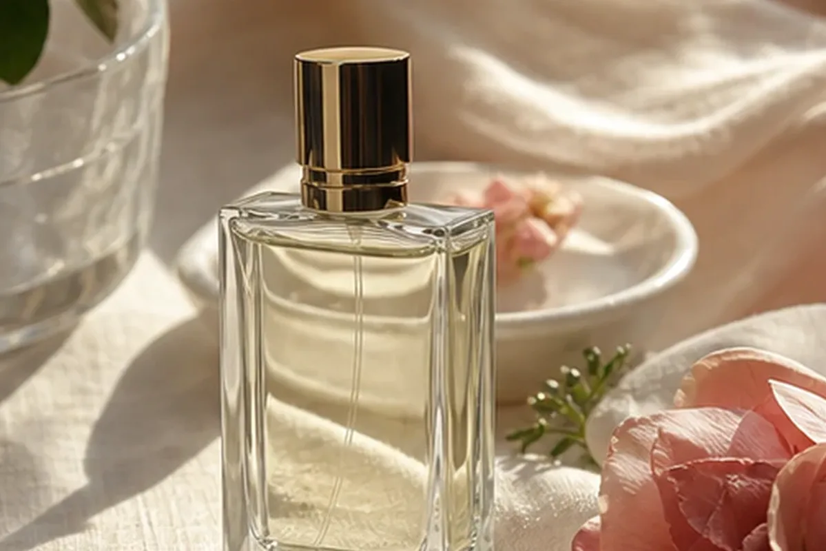 Authentischer Wohlfühlmoment passend zum Beauty-Thema Zitrischer Duft bei warmem Wetter