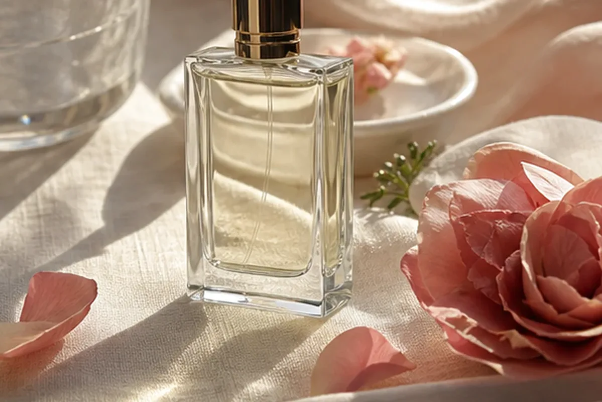 Authentischer Wohlfühlmoment passend zum Beauty-Thema Winterparfum bei warmem Wetter