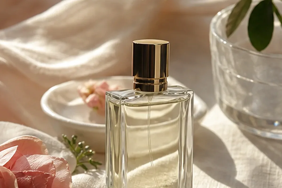 Redaktioneller Beauty-Moment zur Ausgangslage bei Abendduft bei kleinem Budget