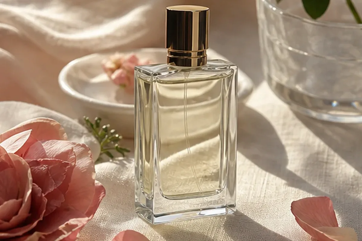 Redaktioneller Beauty-Moment zur Ausgangslage bei Holziger Duft bei kaltem Wetter
