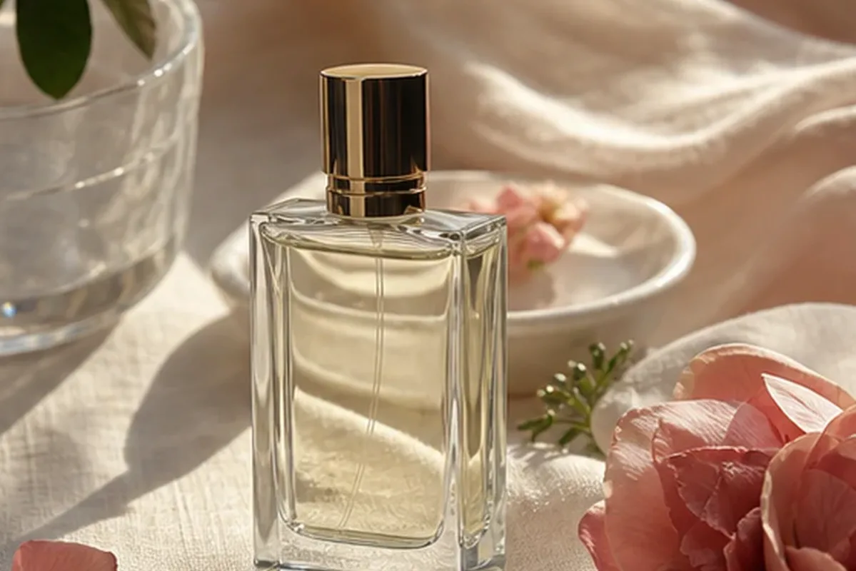 Authentischer Wohlfühlmoment passend zum Beauty-Thema Eau de Parfum bei warmem Wetter