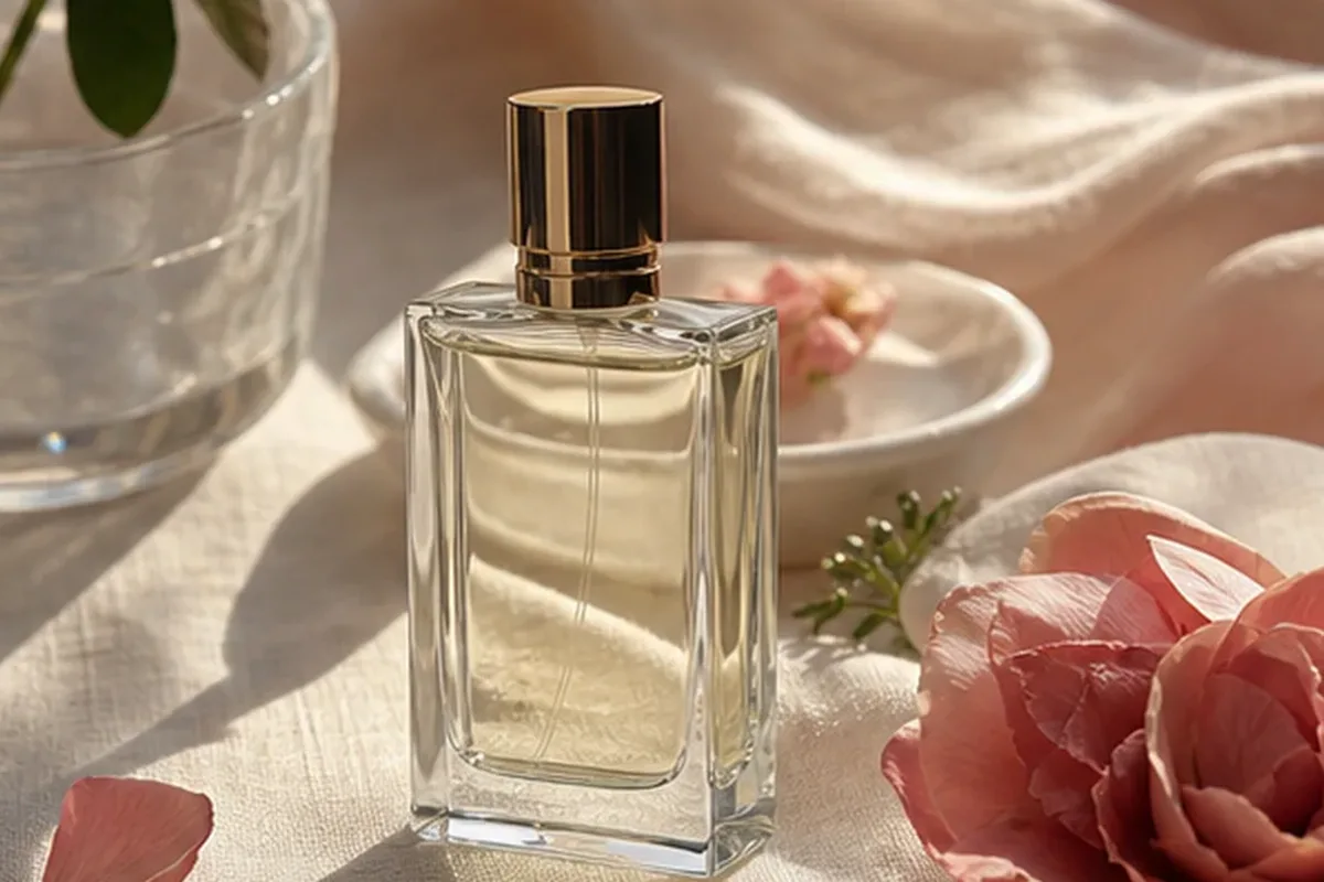 Emotionaler und authentischer Anwendungsmoment rund um Eau de Parfum für einen minimalistischen Stil