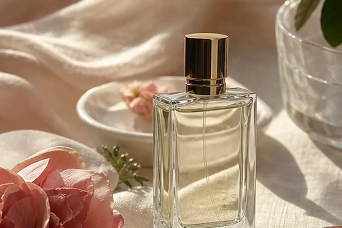 Redaktioneller Beauty-Moment zur Ausgangslage bei Unisex-Parfum bei kaltem Wetter