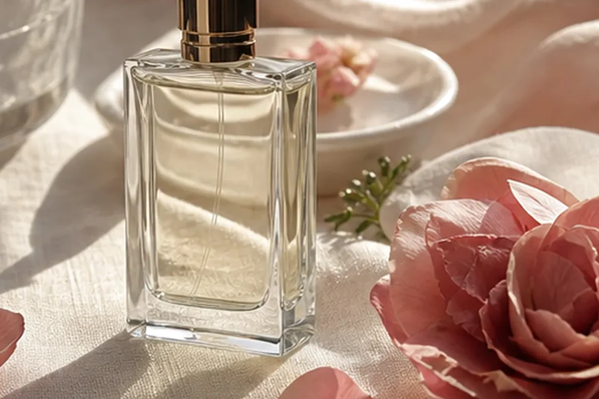 Redaktionelle Detailaufnahme zur Orientierung bei Unisex-Parfum bei kleinem Budget