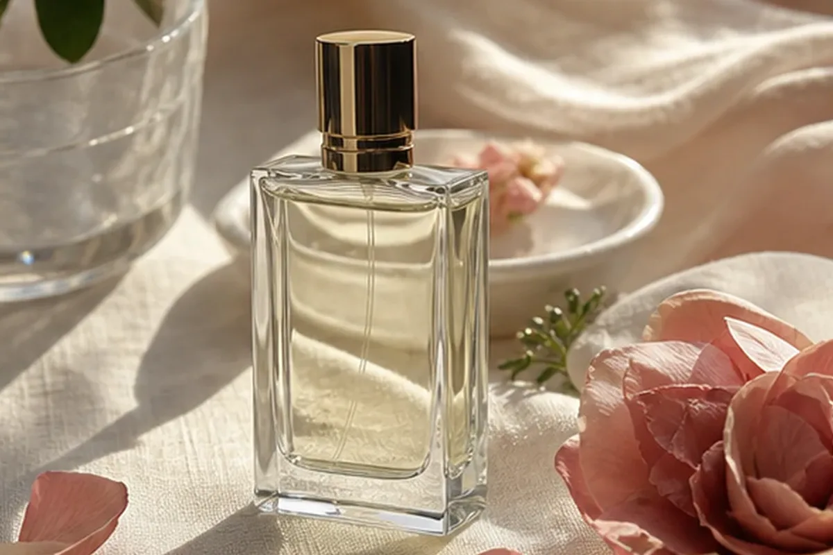 Hochwertige Beauty-Inszenierung zu Auswahlkriterien für Blumiger Duft für sensible Nasen