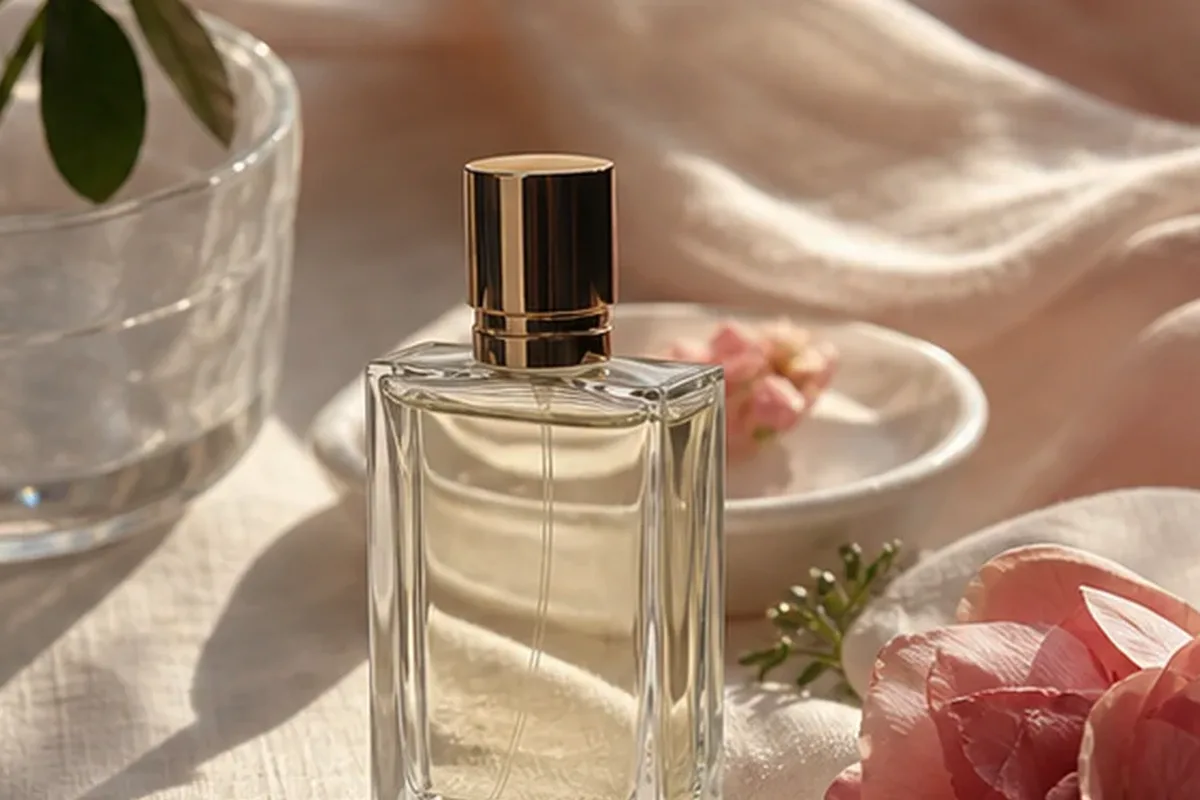 Authentischer Wohlfühlmoment passend zum Beauty-Thema Eau de Toilette für Duftanfänger