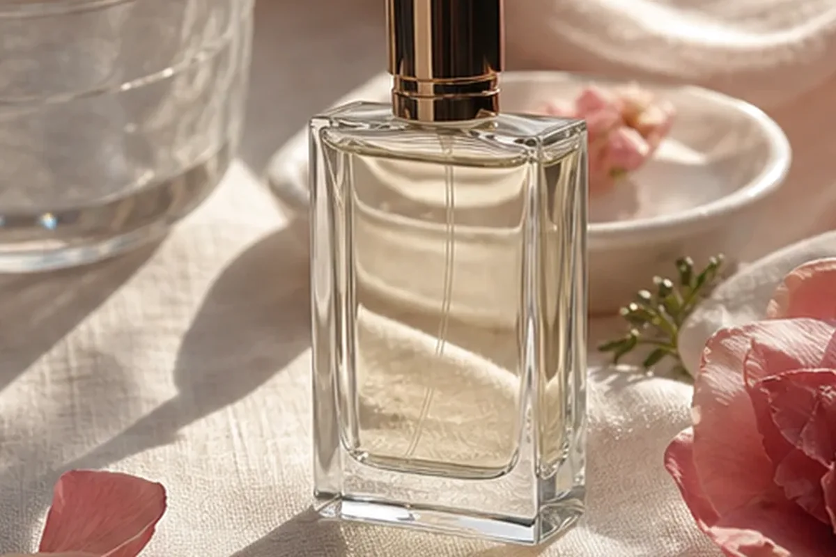 Emotionaler und authentischer Anwendungsmoment rund um Sommerparfum mit langer Haltbarkeit