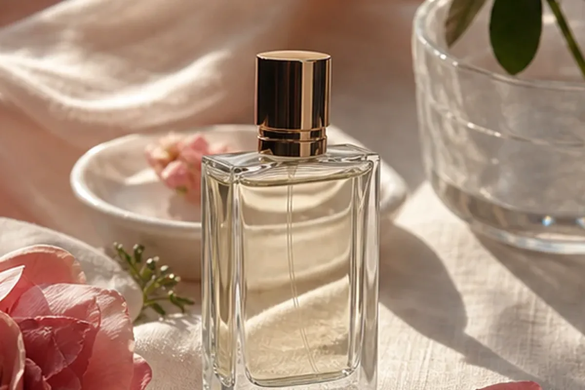 Authentischer Wohlfühlmoment passend zum Beauty-Thema Büroduft mit langer Haltbarkeit