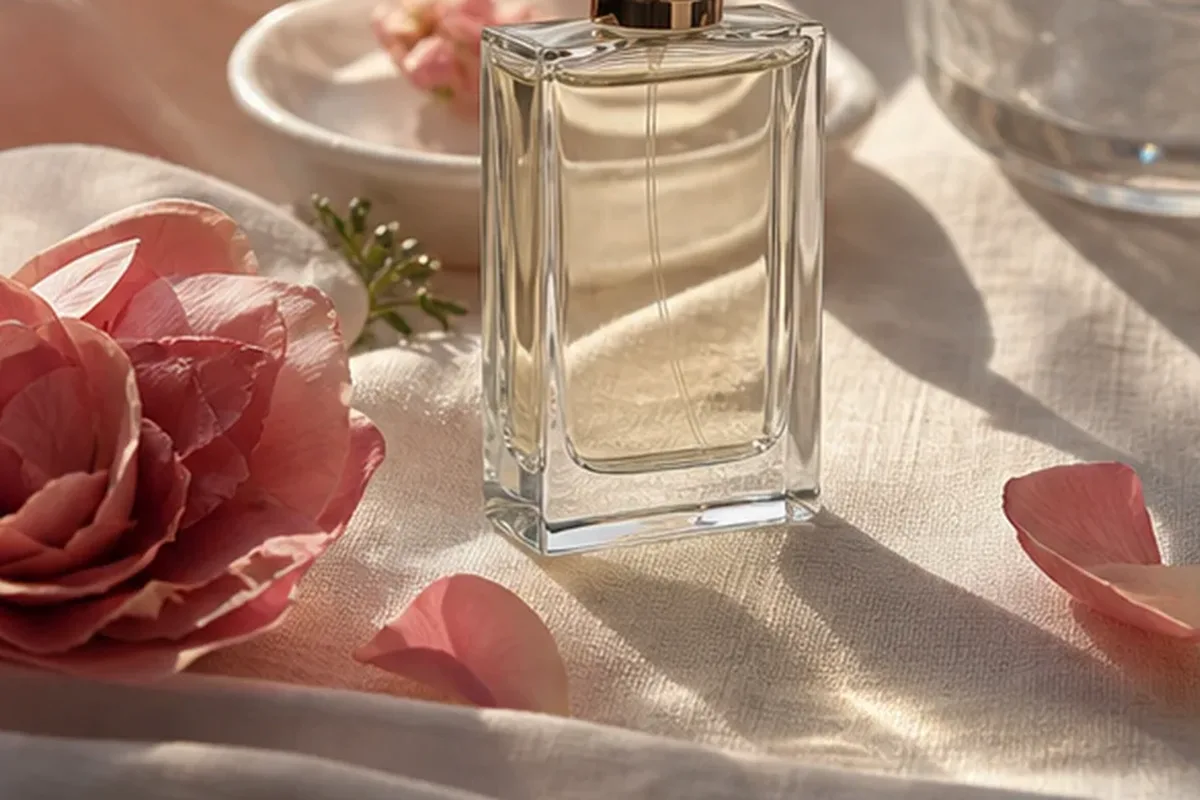 Authentischer Wohlfühlmoment passend zum Beauty-Thema Blumiger Duft für Duftanfänger
