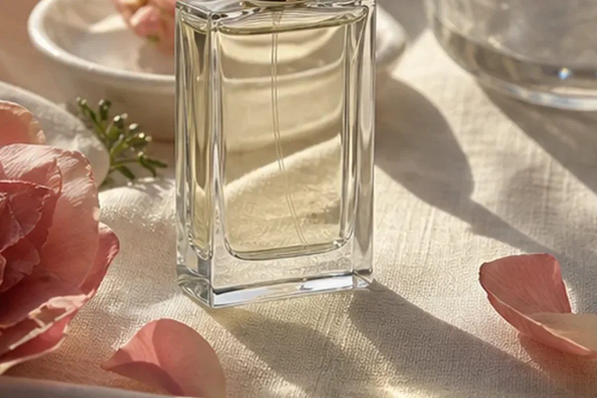 Authentische Beauty-Routine passend zum Thema Holziger Duft bei kleinem Budget