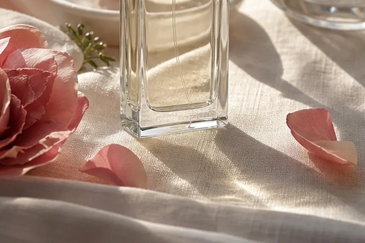 Authentische Beauty-Routine passend zum Thema Abendduft für einen eleganten Stil