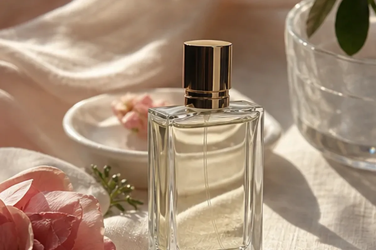 Authentischer Wohlfühlmoment passend zum Beauty-Thema Eau de Toilette für Duftanfänger
