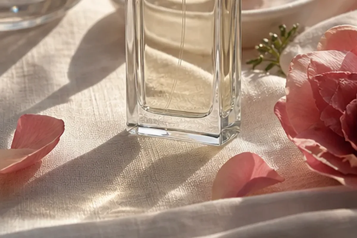 Hochwertige Beauty-Inszenierung zu Auswahlkriterien für Vanilleduft mit langer Haltbarkeit