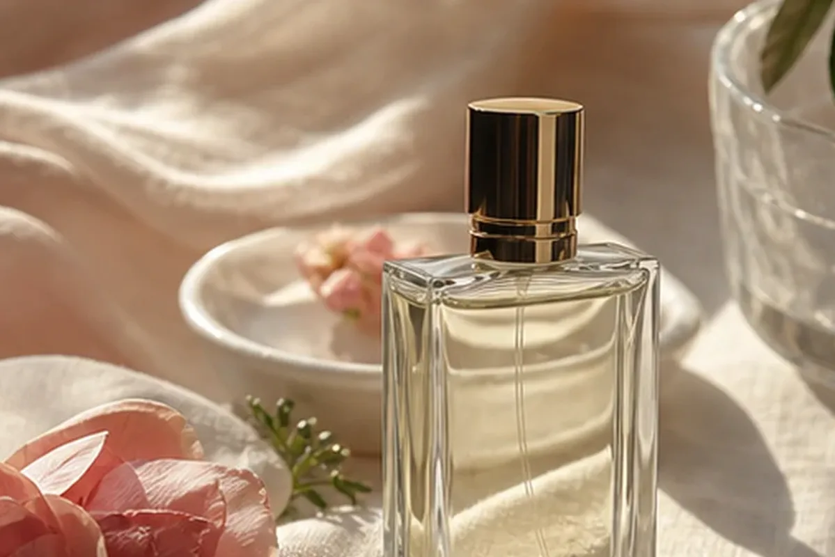 Authentischer Wohlfühlmoment passend zum Beauty-Thema Moschusduft für Duftanfänger