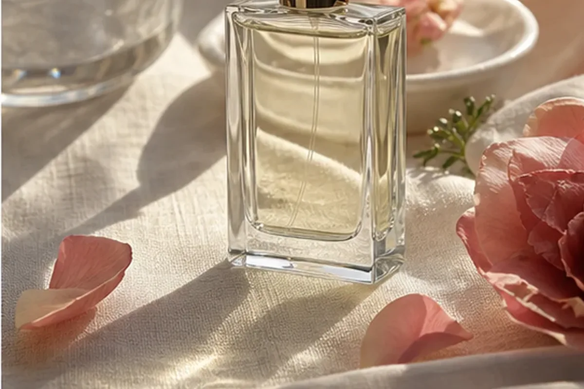 Authentische Beauty-Routine passend zum Thema Sommerparfum bei kaltem Wetter
