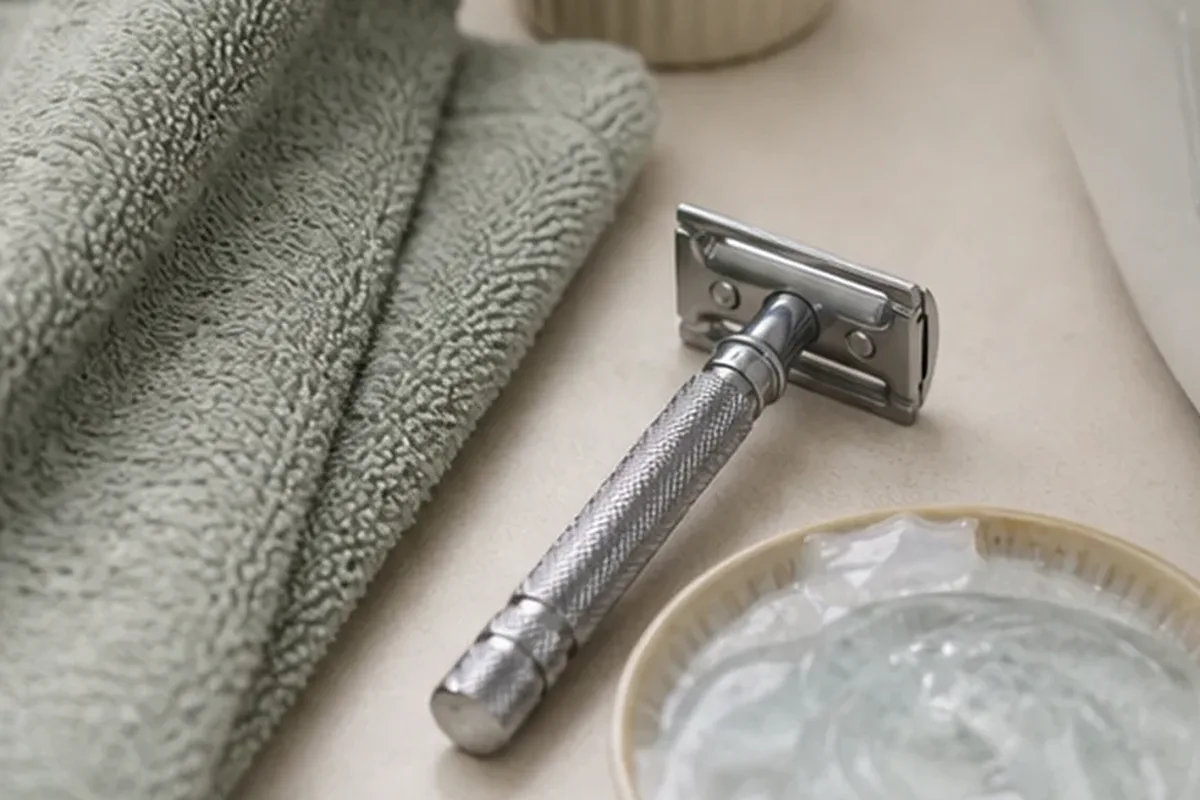 Redaktionelle Detailaufnahme zur Orientierung bei Sugaring-Paste für feine Haare