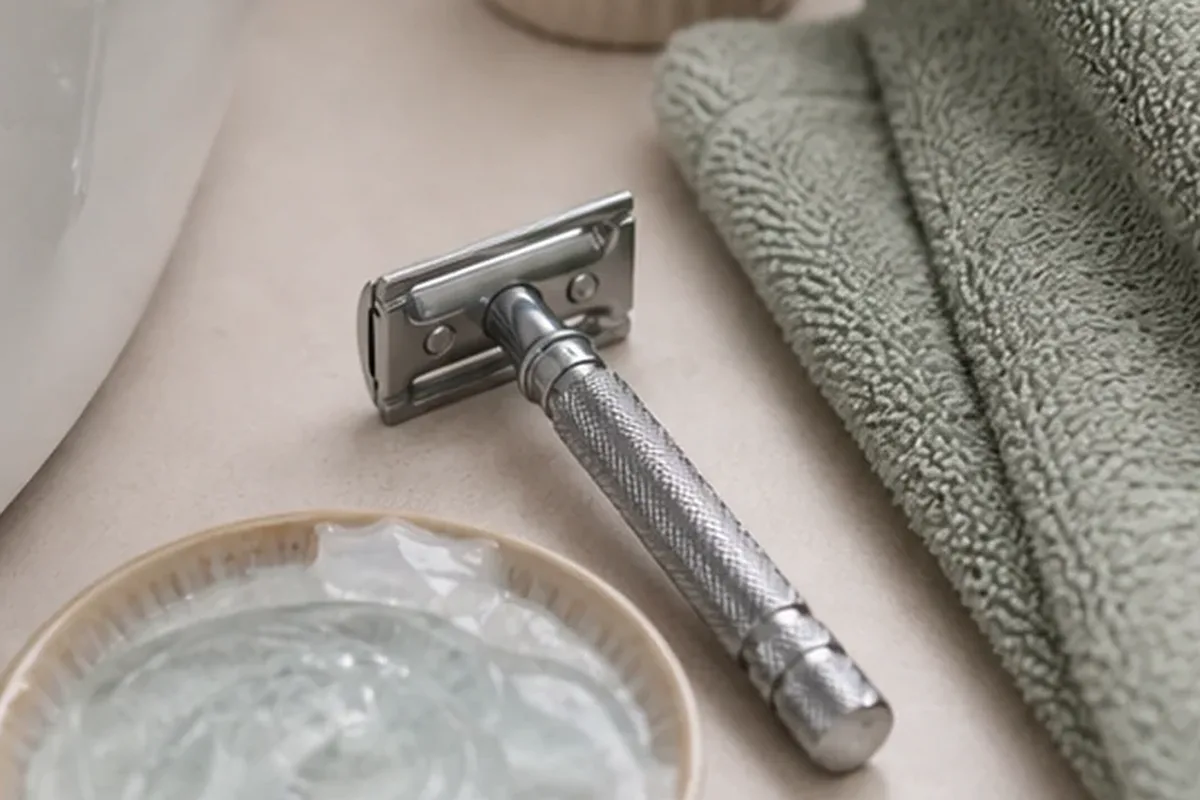 Redaktionelle Detailaufnahme zur Orientierung bei Sugaring-Paste bei eingewachsenen Haaren