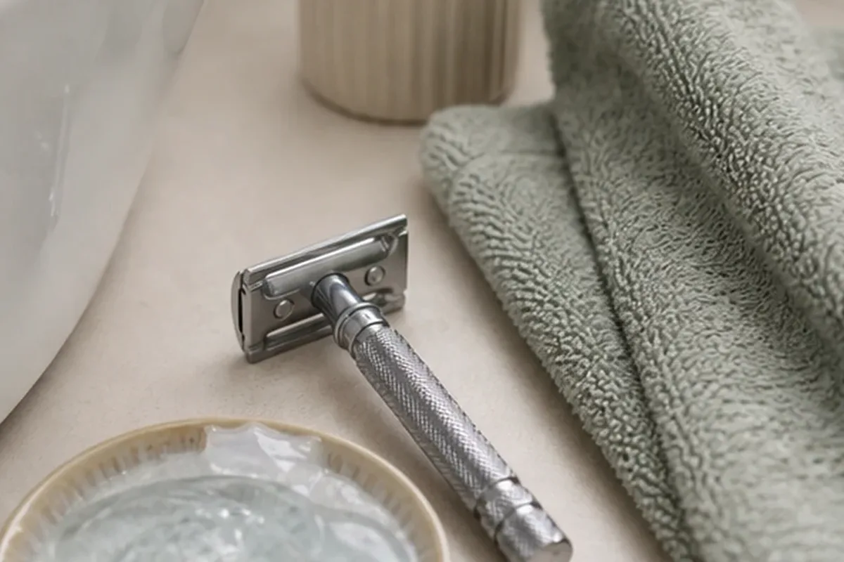 Hochwertige Beauty-Inszenierung zu Auswahlkriterien für After-Shave-Pflege für langanhaltende Glätte