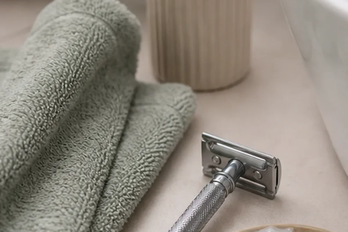 Hochwertige Beauty-Inszenierung zu Auswahlkriterien für Kopfhautpflege für fettige Haut