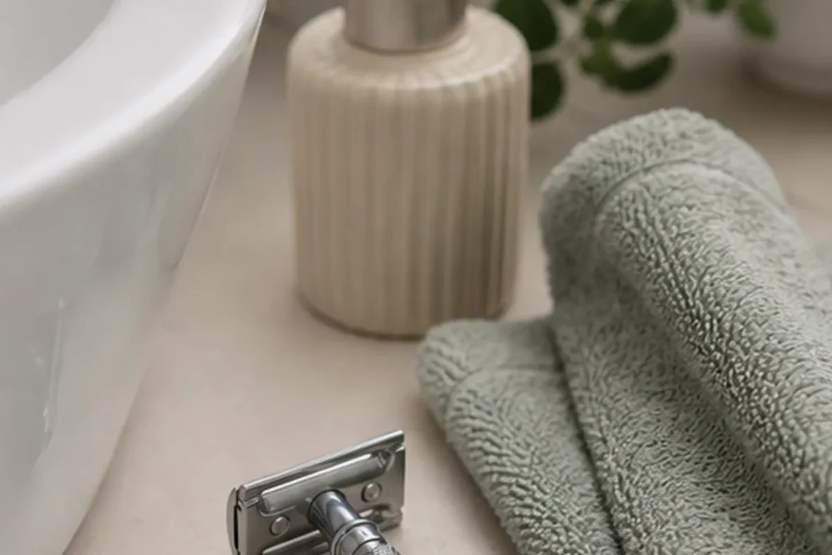 Hochwertige Beauty-Inszenierung zu Auswahlkriterien für Bartbalsam für trockene Haut