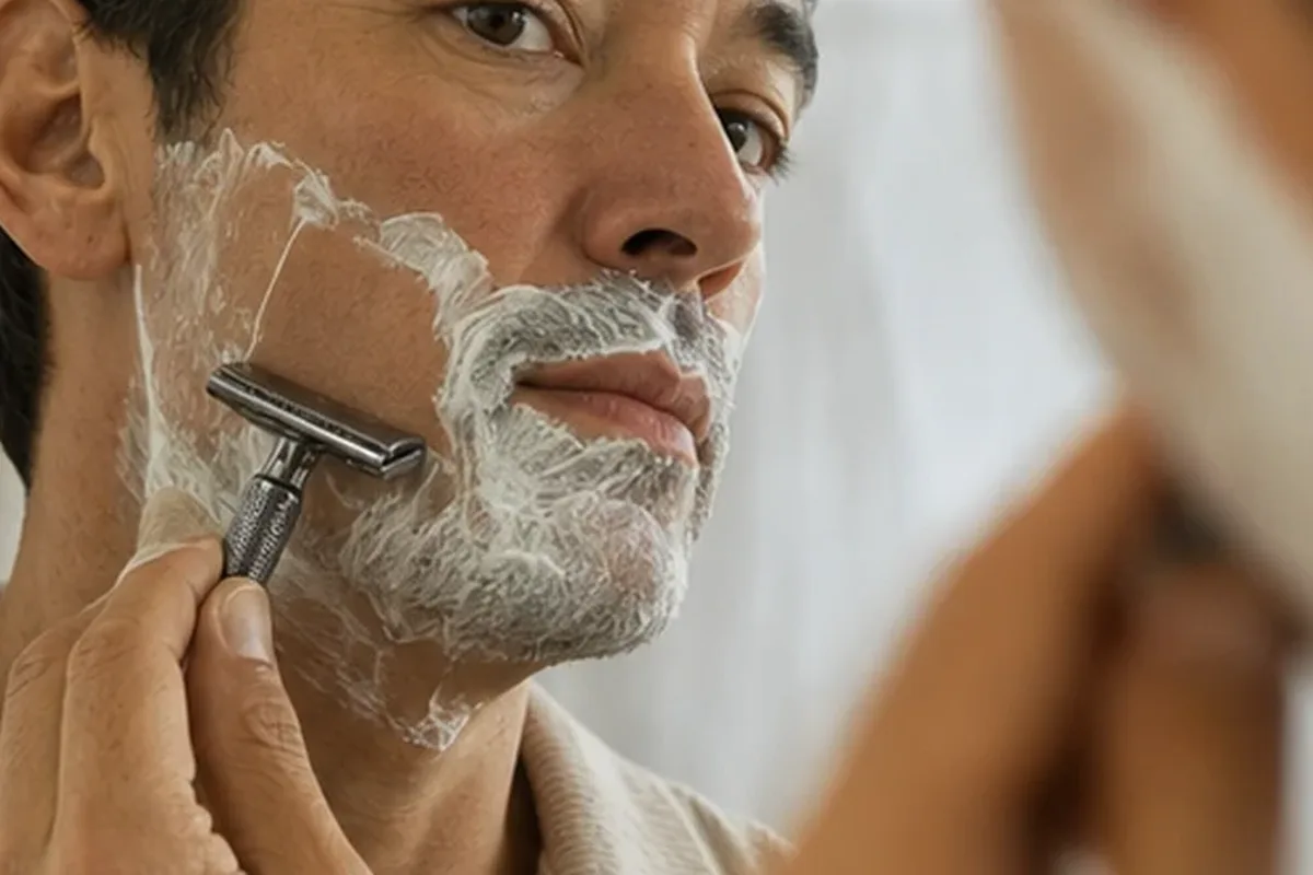 Authentische Beauty-Routine passend zum Thema After Shave bei wenig Zeit