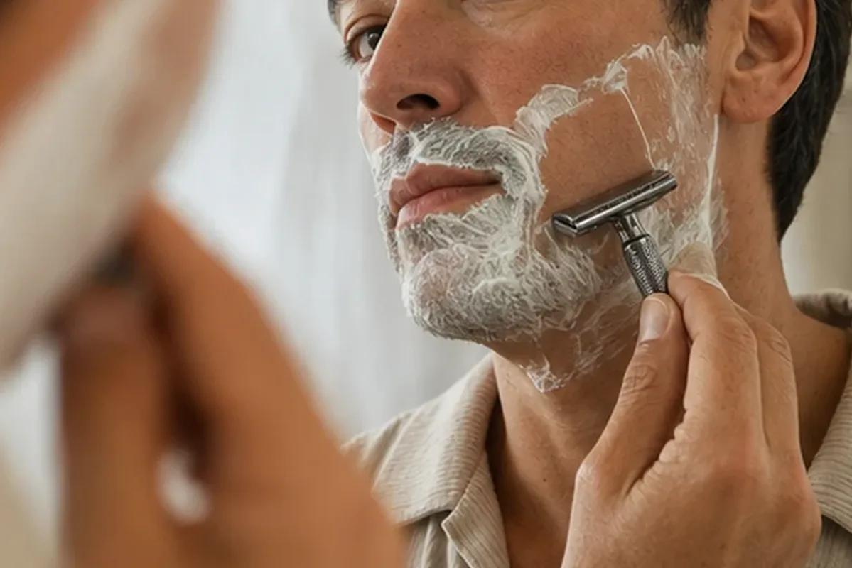 Hochwertige Beauty-Inszenierung zu Auswahlkriterien für Epilierer für empfindliche Haut