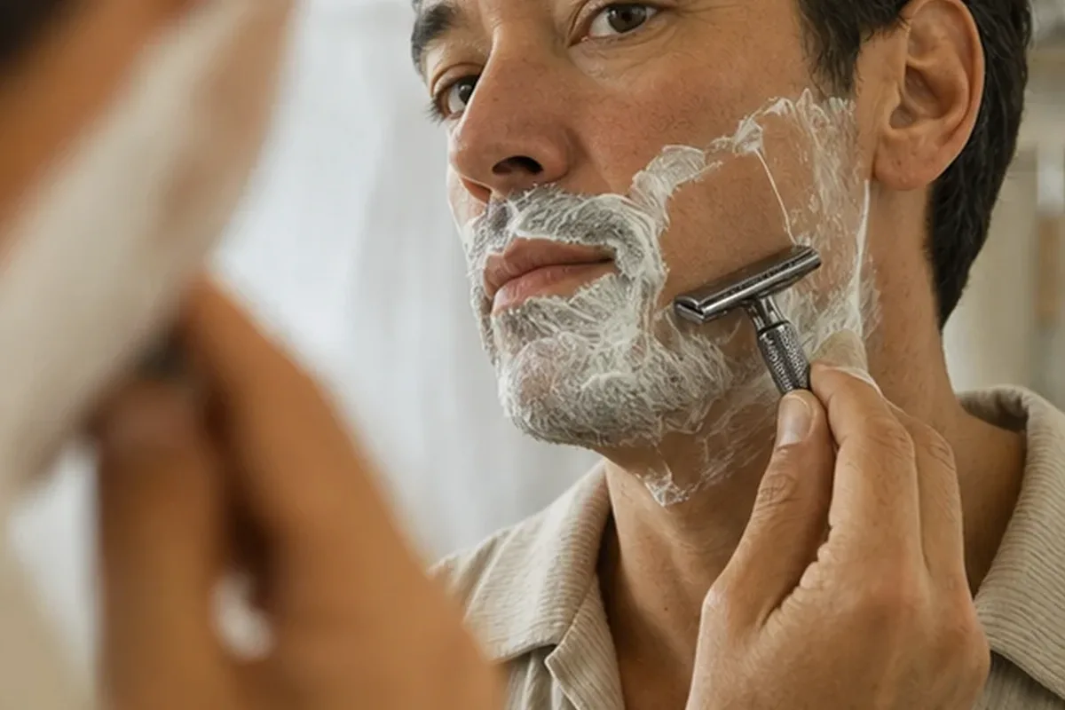 Redaktionelle Detailaufnahme zur Orientierung bei Waxing-Set für empfindliche Haut