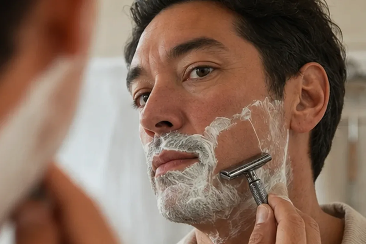 Authentische Beauty-Routine passend zum Thema Body-Trimmer für eine schnelle Anwendung
