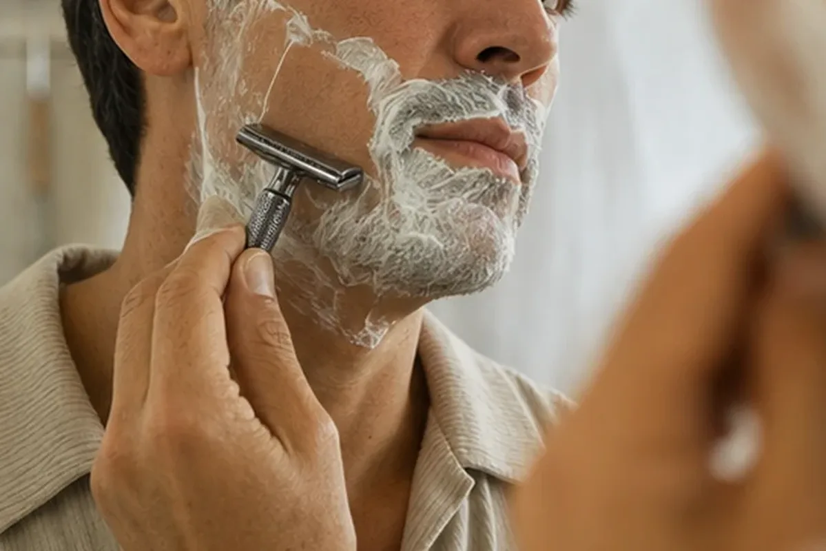 Authentische Beauty-Routine passend zum Thema IPL-Gerät für langanhaltende Glätte