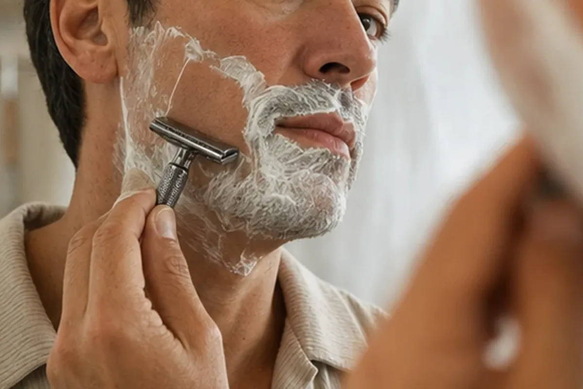 Authentischer Wohlfühlmoment passend zum Beauty-Thema Sugaring-Paste für empfindliche Haut