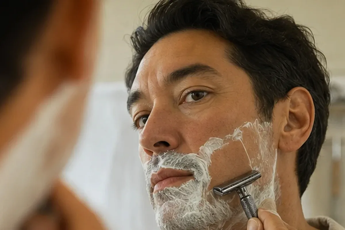 Redaktioneller Beauty-Moment zur Ausgangslage bei Augenbrauen-Trimmer für feine Haare