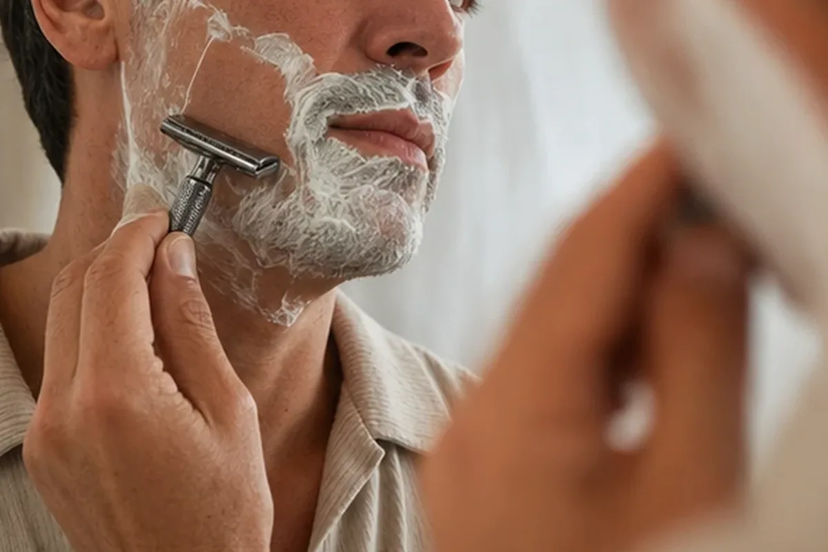 Authentischer Wohlfühlmoment passend zum Beauty-Thema Einsteiger-Pflegeroutine für Pflege-Einsteiger