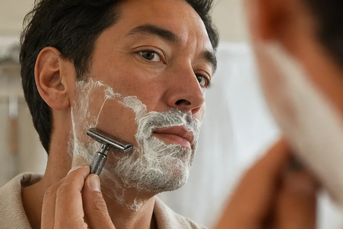 Authentische Beauty-Routine passend zum Thema Enthaarungscreme für langanhaltende Glätte