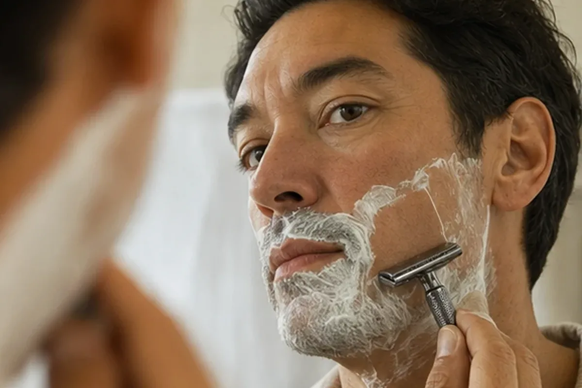 Redaktioneller Beauty-Moment zur Ausgangslage bei Männer-Deodorant für fettige Haut