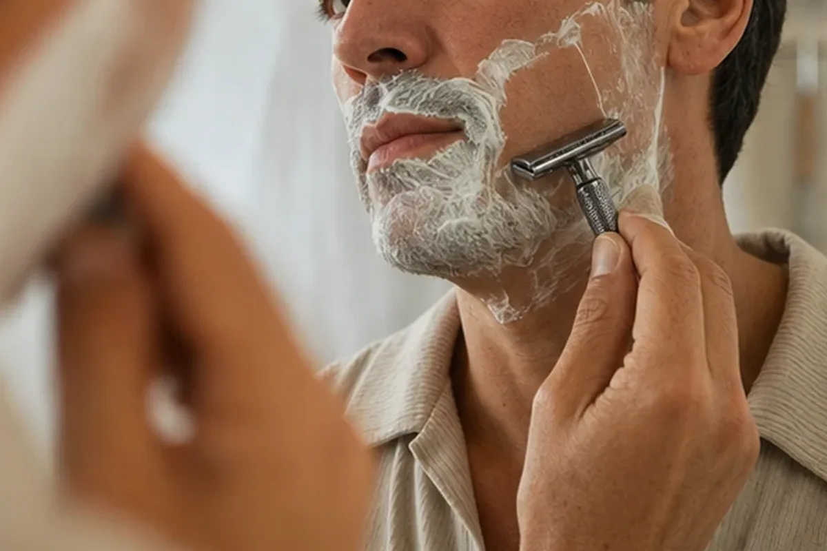 Hochwertige Beauty-Inszenierung zu Auswahlkriterien für Männer-Deodorant bei wenig Zeit