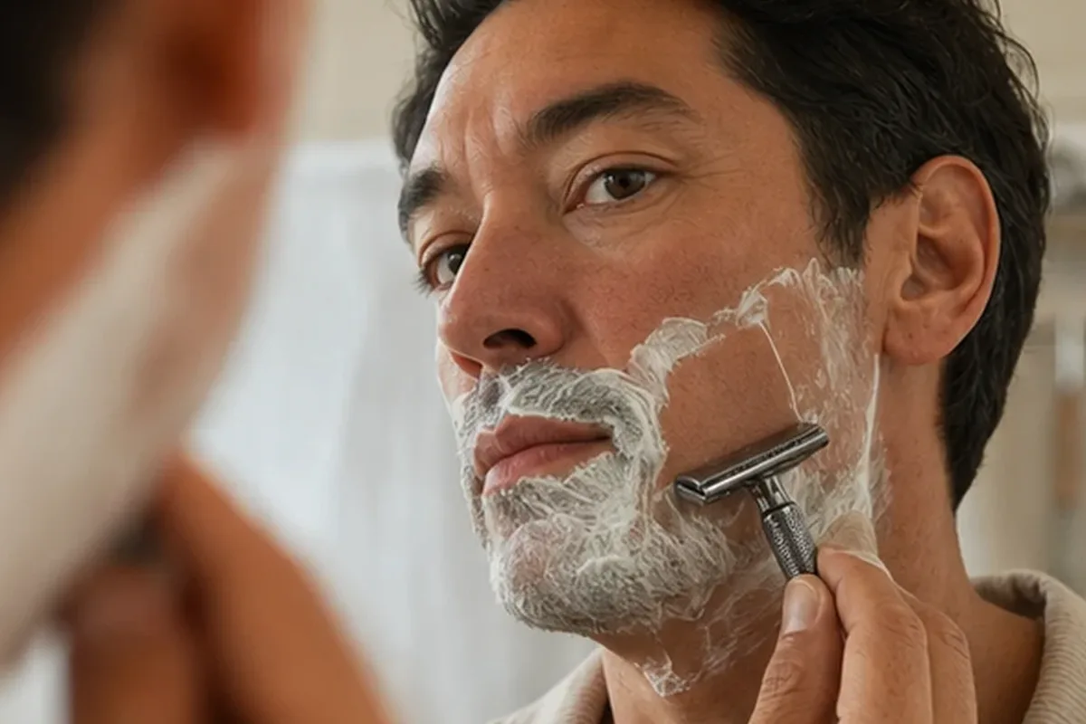 Authentische Beauty-Routine passend zum Thema Männer-Deodorant für fettige Haut