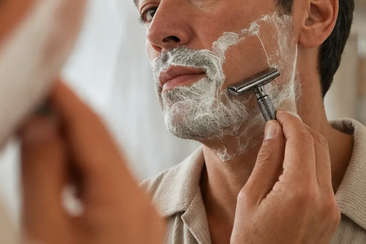 Authentische Beauty-Routine passend zum Thema Bikinizonen-Trimmer für empfindliche Haut